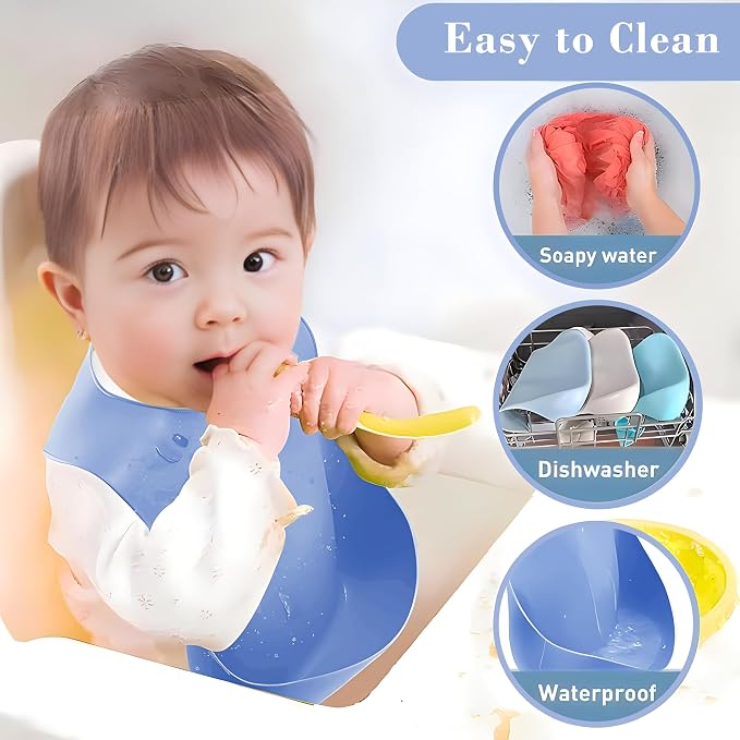 Silicone Baby Feeding Set, Miicasa Baby Led Weaning Supplies Kit - Image 2
