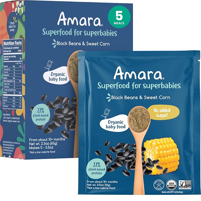 Amara Organic Baby Food by Amara