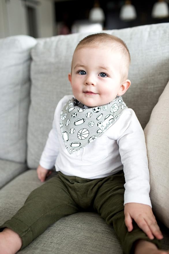 Copper Pearl Baby Bandana Drool Bibs - Image 7