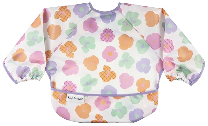 Tiny Twinkle Long Sleeve Bib for Babies & Toddlers – Waterproof Smock Bib for by TinyTwinkle