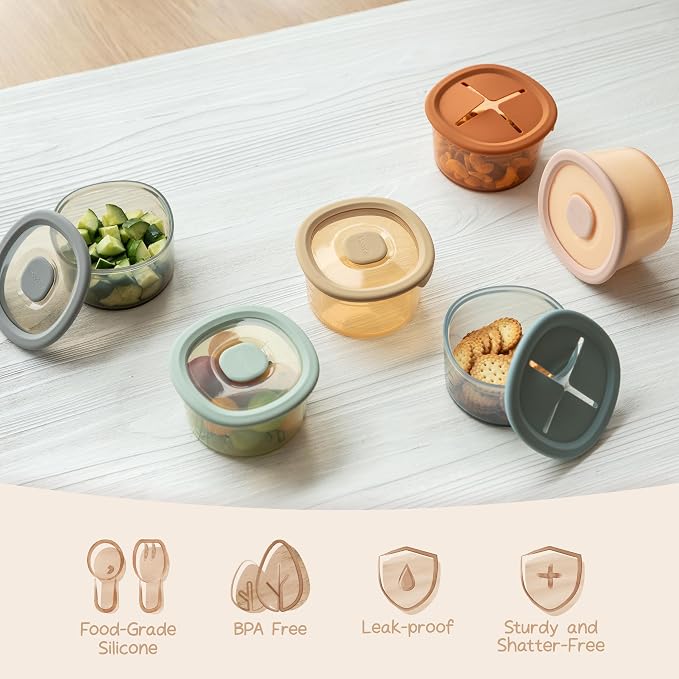 Moonkie Silicone Snack Containers - Image 9