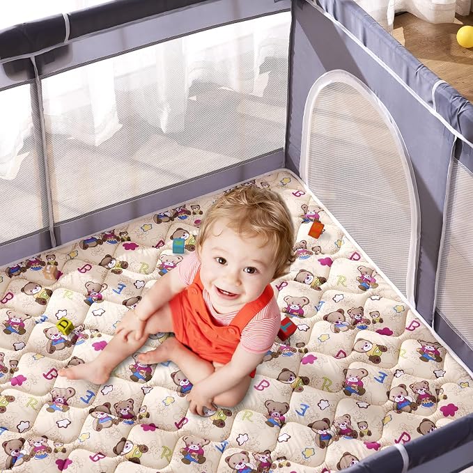 Baby Play Mat - 6ft X 4ft, Premium Thicker Foam One-Piece Crawling Mat - Image 8
