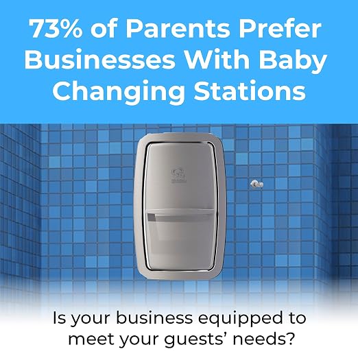 Koala Kare Baby Changing Station Vertical Recessed-Mounted, Model KB311-SSRE - Image 2