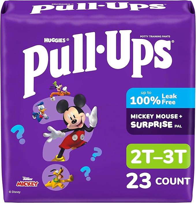 Pull-Ups Boys' Potty Training Pants, Size 2T-3T Training Underwear by Pull-Ups