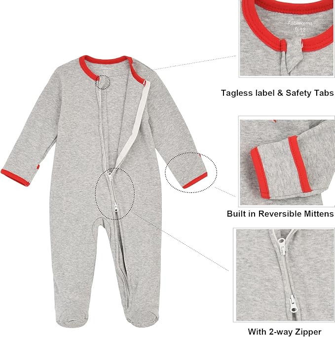 Aablexema Baby Footie Pajama - Image 3