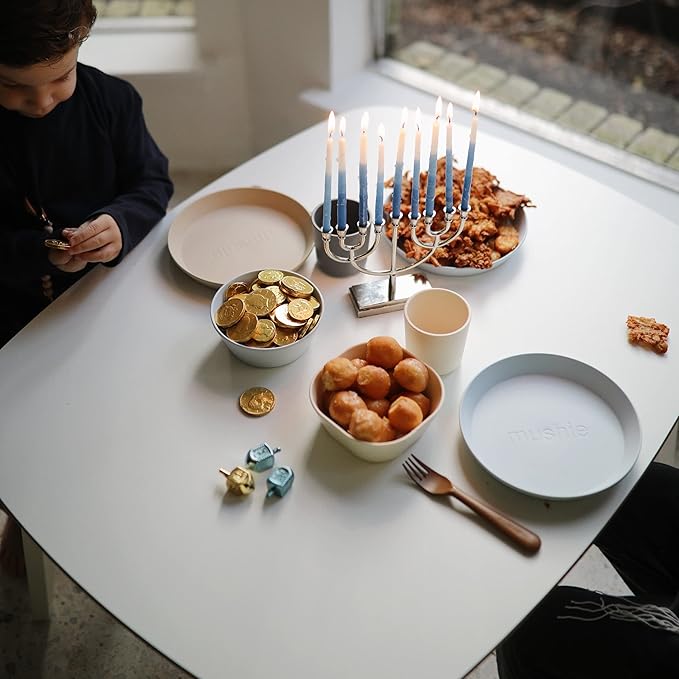 mushie Round Dinnerware Bowls for Kids | Made in Denmark - Image 4