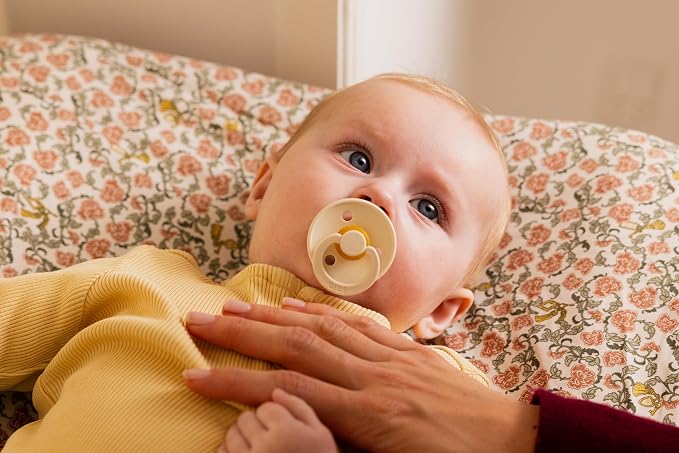 BIBS Colour Pacifier 2-Pack, BPA Free, Round Nipple. Natural Rubber Latex - Image 5