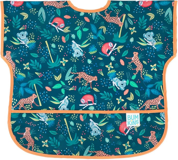 Bumkins Bibs - Toddler Bibs, Waterproof, Large by Bumkins