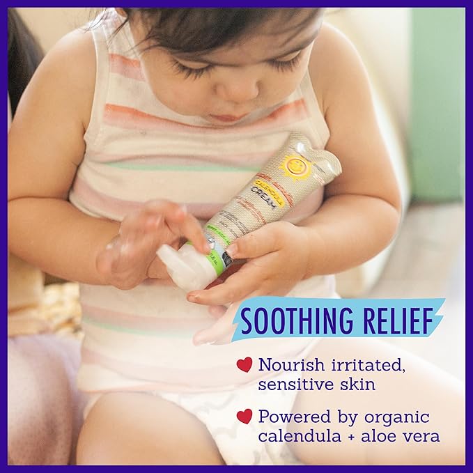 California Baby Calendula Cream | 100% Plant-Based Moisturizer | Soothing - Image 4