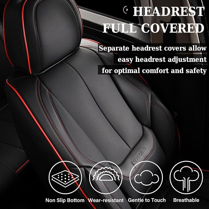 Coverado Seat Covers, Car Seat Covers Front Seats, Car Seat Cover, Car Seat - Image 3