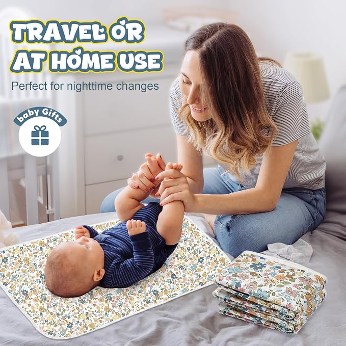 Baby Diaper Changing Pad – 31.5" x 21.5" Extra Large Waterproof Absorbent - Image 6