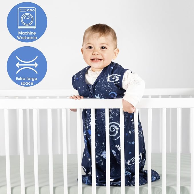 Baby Sleep Sack 18-24 Months Baby Wearable Blanket 100% Rayon Cotton 2-Way - Image 4