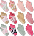 Zaples Baby Non Slip Grip Ankle Socks by ZAPLES