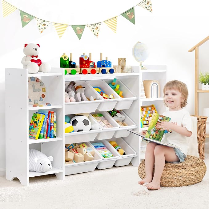 MallBest 4-Tier Kids' Toy Storage Organizer Shelf - Image 2