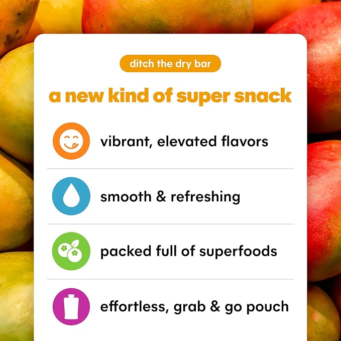 Noka Superfood Fruit Smoothie Pouches, Super Tropical - Image 4