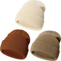 YMYDYFC Baby Beanie 3Pack Toddler Beanie Infant Knit Hat Baby Winter Hats by YMYDYFC