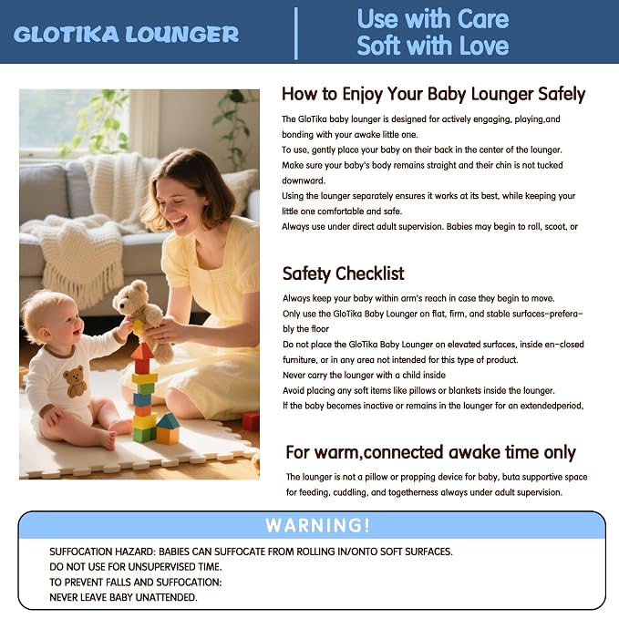 Baby Lounger, Foldable Infant Nest - Image 8