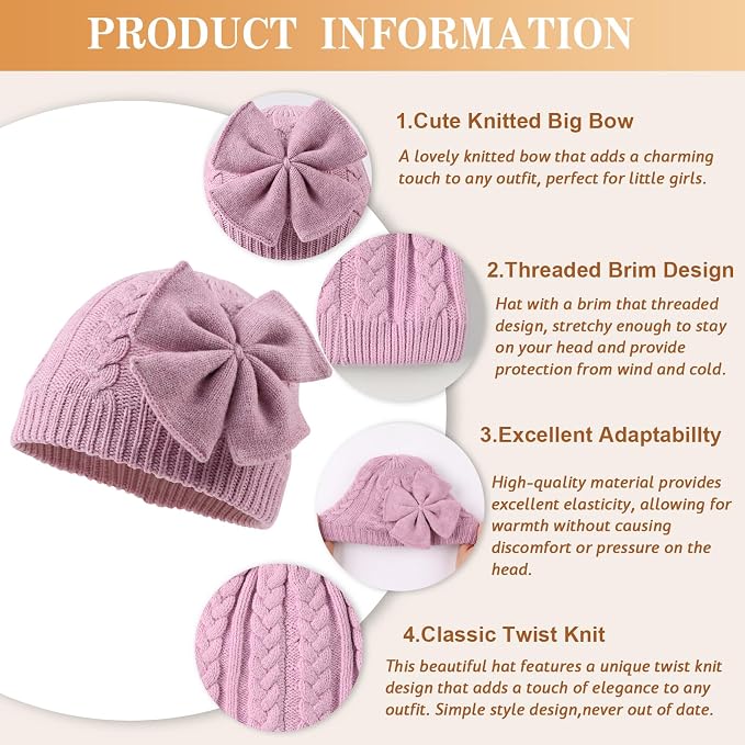 JANGANNSA Winter Warm Knitted Baby Hat - Image 4
