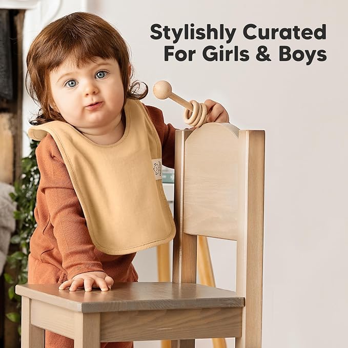 8-Pack Baby Bibs for Boys, Girls - Image 7