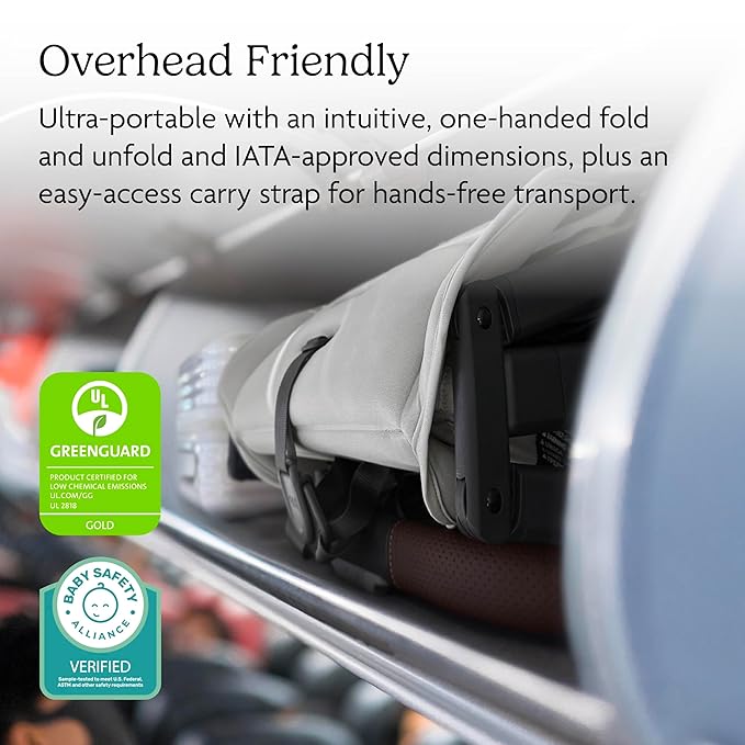 UPPAbaby Minu V3 Travel Stroller | Lightweight + Compact Design | One-Hand Fold - Image 3