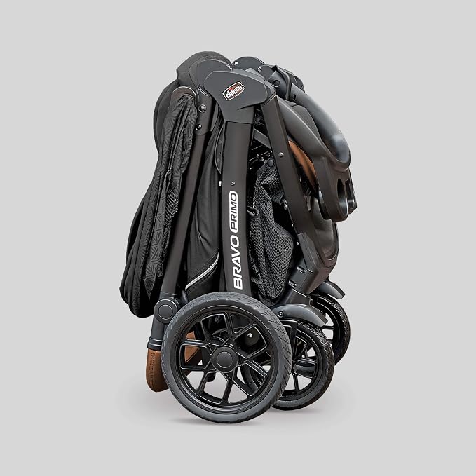 Chicco Bravo Primo Trio Travel System, Bravo Primo Quick-Fold Stroller - Image 13