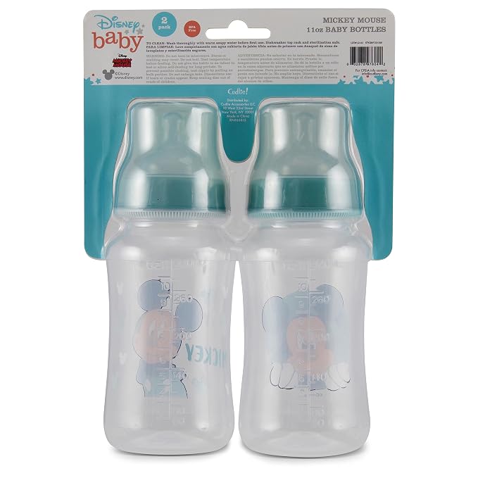 Disney Mickey Mouse Baby Bottles 11 oz - Image 9