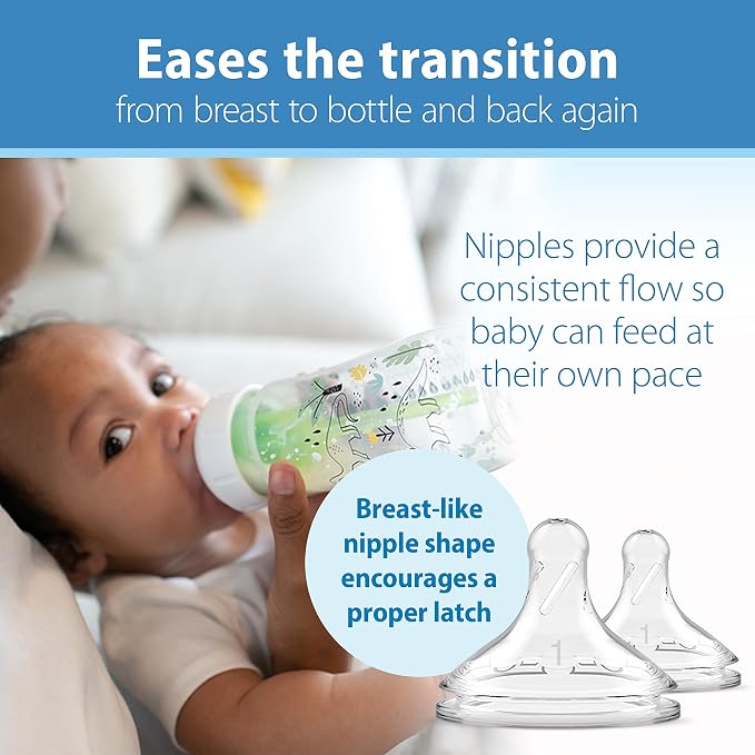 Dr. Brown's Natural Flow® Anti-Colic Options+™ Wide-Neck Baby Bottle Designer - Image 4