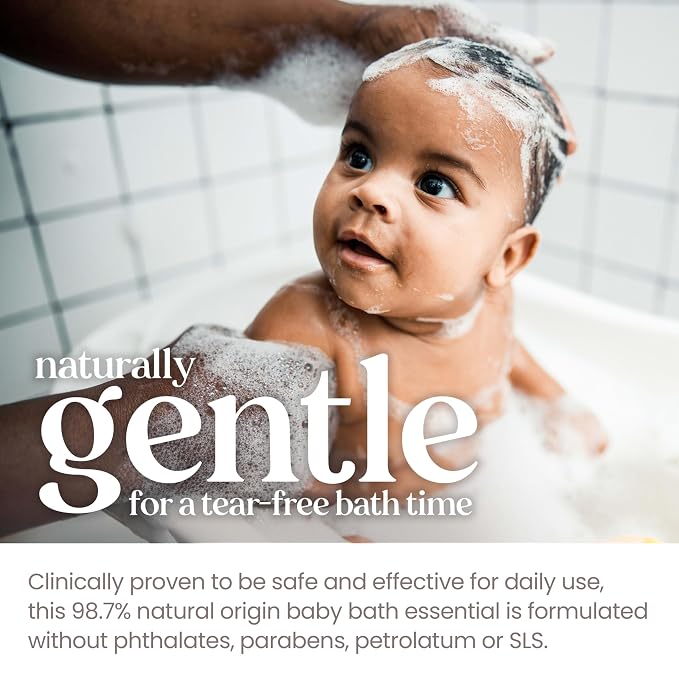 Burt's Bees Baby Sensitive Shampoo and Wash, Fragrance Free, Tear Free - Image 4
