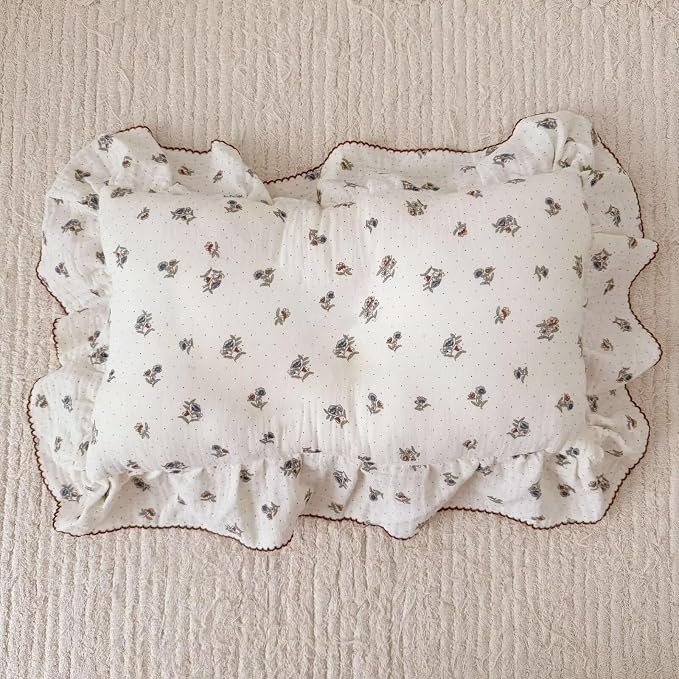 BuLuTu Crib Size Toddler Pillowcase 1 pc, Oeko-TEX Certified 100% Cotton Gauze - Image 6