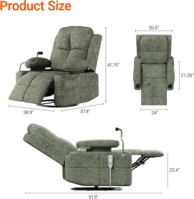 MAMAZING Oversized Rocking Chair Nursery - Image 2