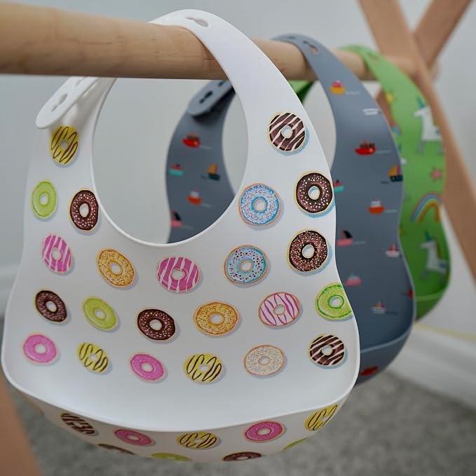 BPA-Free Silicone Baby Bibs - Image 8