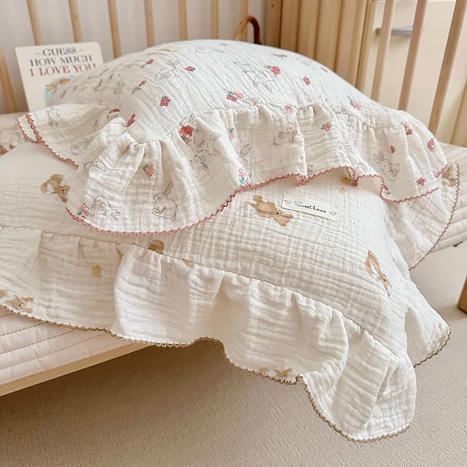 AOJIM Muslin Cotton Kids Toddler Pillowcase - Image 4