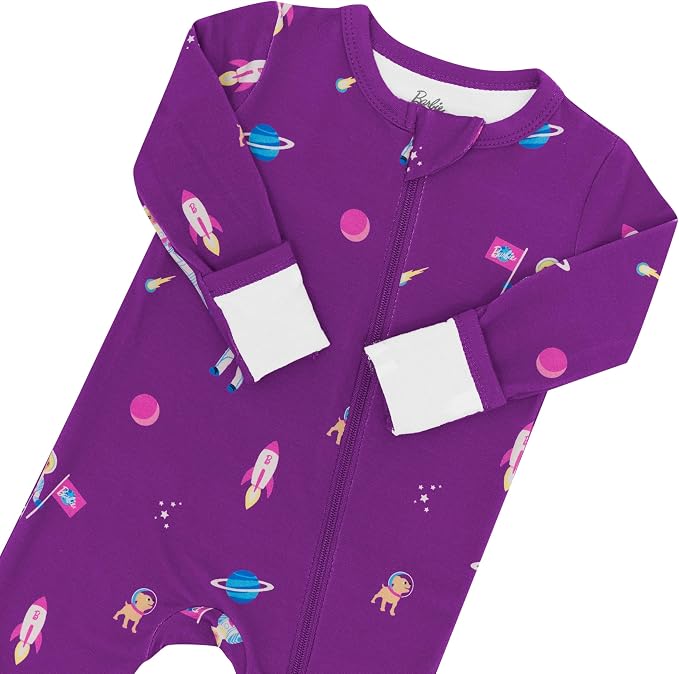 KYTE BABY Unisex Rayon Made From Bamboo Zippered Rompers 0-24 Months - Image 4