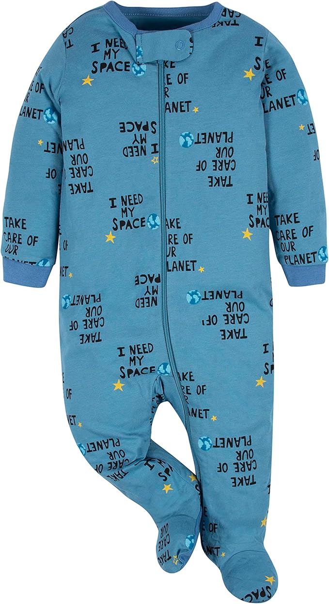 Gerber Baby Boys 4 Pack Sleep 'N Play Footie - Image 4