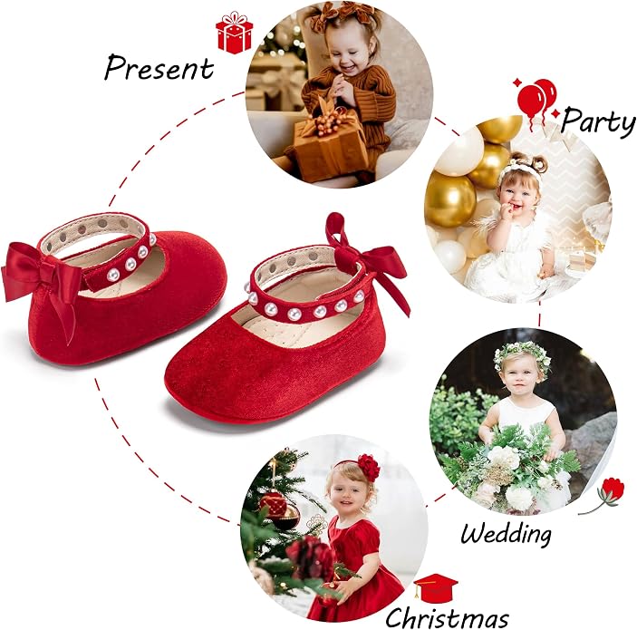 Baby Girls Mary Jane Flats - Image 4