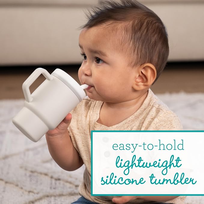 Infantino My 1st Tumbler, Silicone Sippy Cup - Image 2
