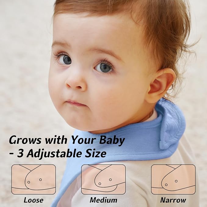 Muslin Baby Bibs Cotton Baby Drool Bandana Bibs - Image 3