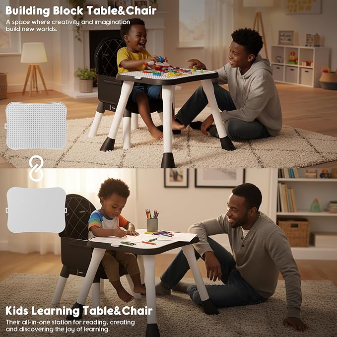 6 in 1 Baby High Chair, Convertible Highchair - Image 4