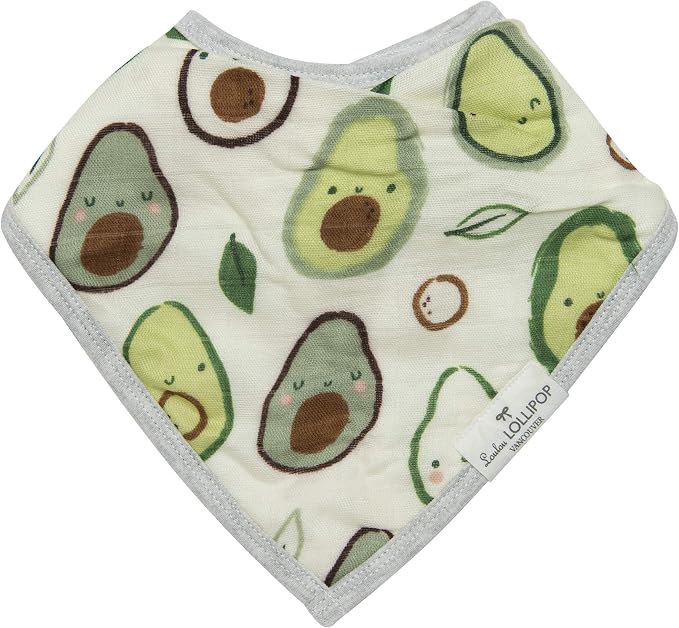 Loulou Lollipop Muslin Bandana Bib Drool Bib Set - Image 3