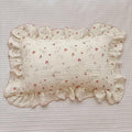 BuLuTu Rabbit Floral Toddler Pillowcase Muslin Cotton Kids Pillow Case Standard by BuLuTu