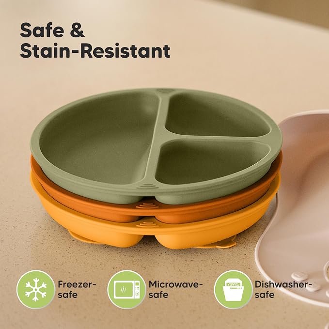 KeaBabies Suction Plates for Baby, Toddler - Image 5