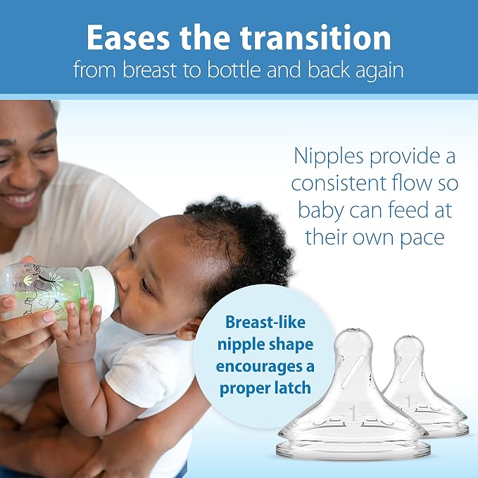 Dr. Brown’s Natural Flow® Anti-Colic Options+™ Wide-Neck Baby Bottle Designer - Image 4