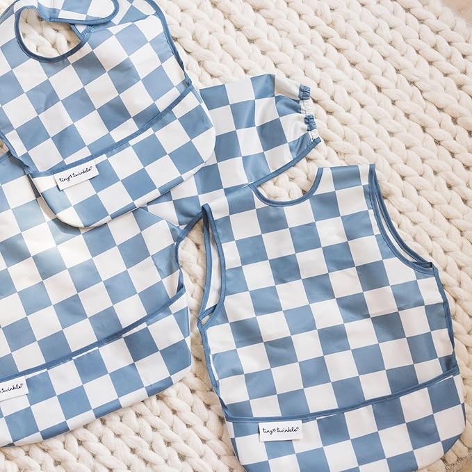 Tiny Twinkle Long Sleeve Bib for Babies & Toddlers – Waterproof Smock Bib for - Image 5