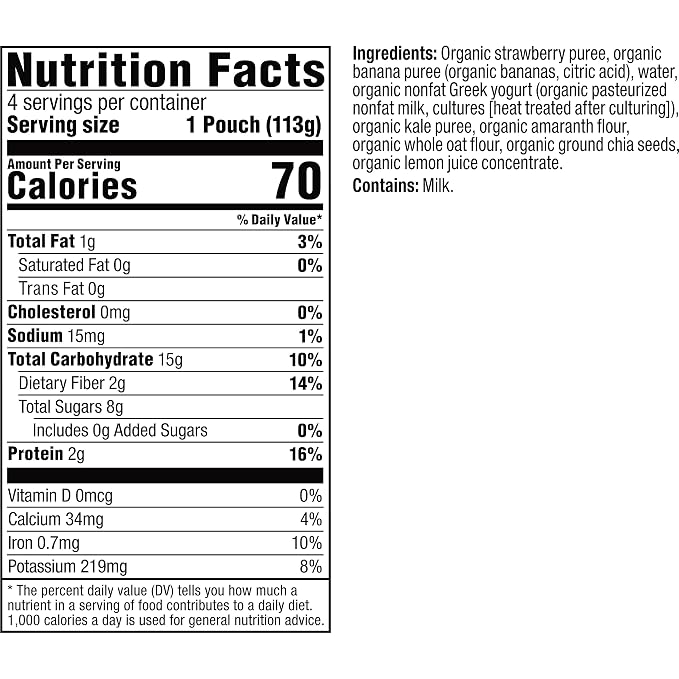 Plum Organics Mighty 4 Organic Toddler Food - Image 2