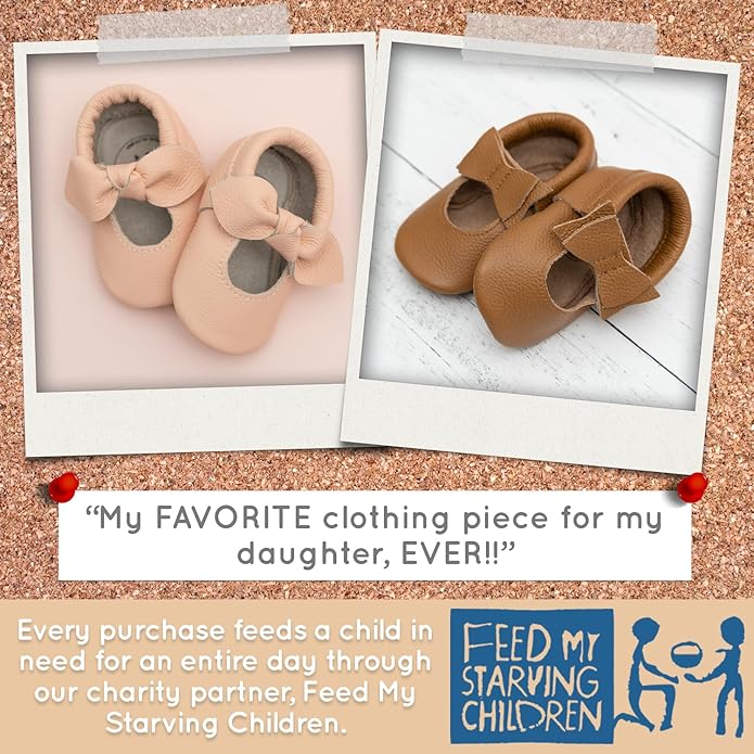 BirdRock Baby Bow and Knot Moccasins - Image 2