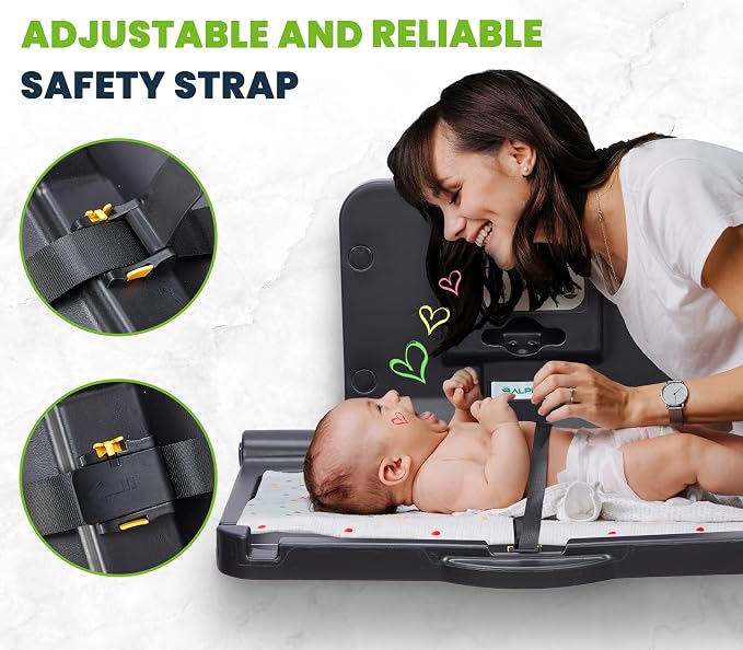 Alpine Wall Mounted Baby Changing Station - Image 3