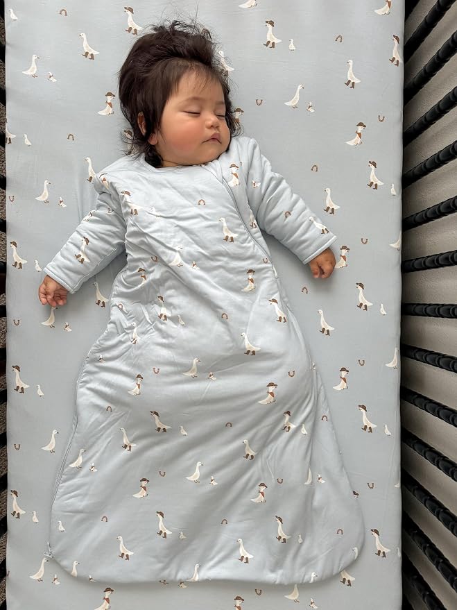 GUNAMUNA günamüna Unisex Baby, Toddler Wearable Blanket, Sleeping Bag Bamboo - Image 3