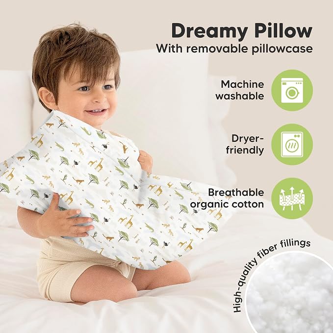 Toddler Pillow with Pillowcase - Image 4
