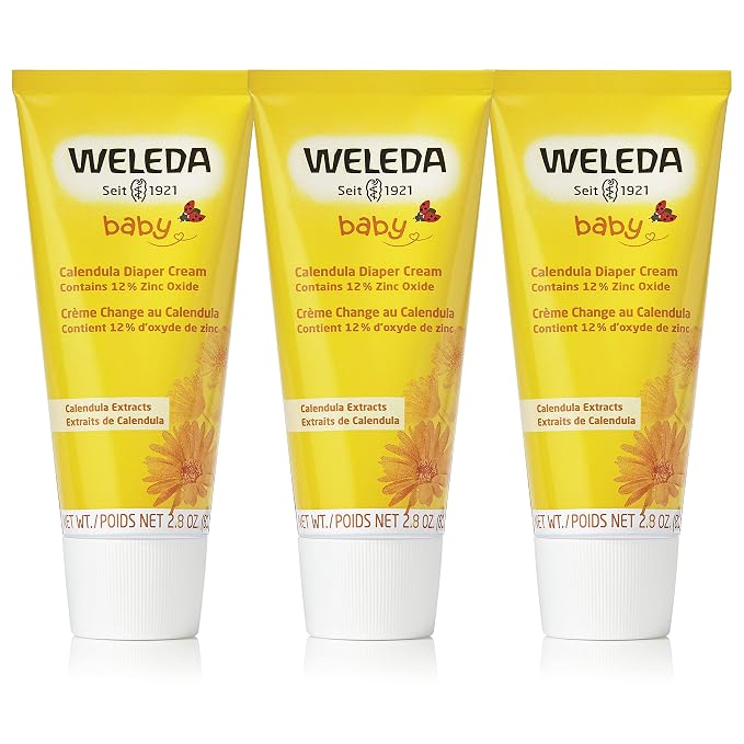 Weleda Baby Calendula Diaper Cream, 2.8 Fluid Ounce, Plant Rich Protection by Weleda