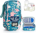 Breast Milk Cooler Travel Bag, Real-Time Temperature Display, Holds 20oz by WIBOND